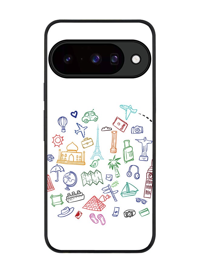 For Google Pixel 10 Case,Slim fit Camera Protection, Shockproof Thin Phone cover  - Traveler